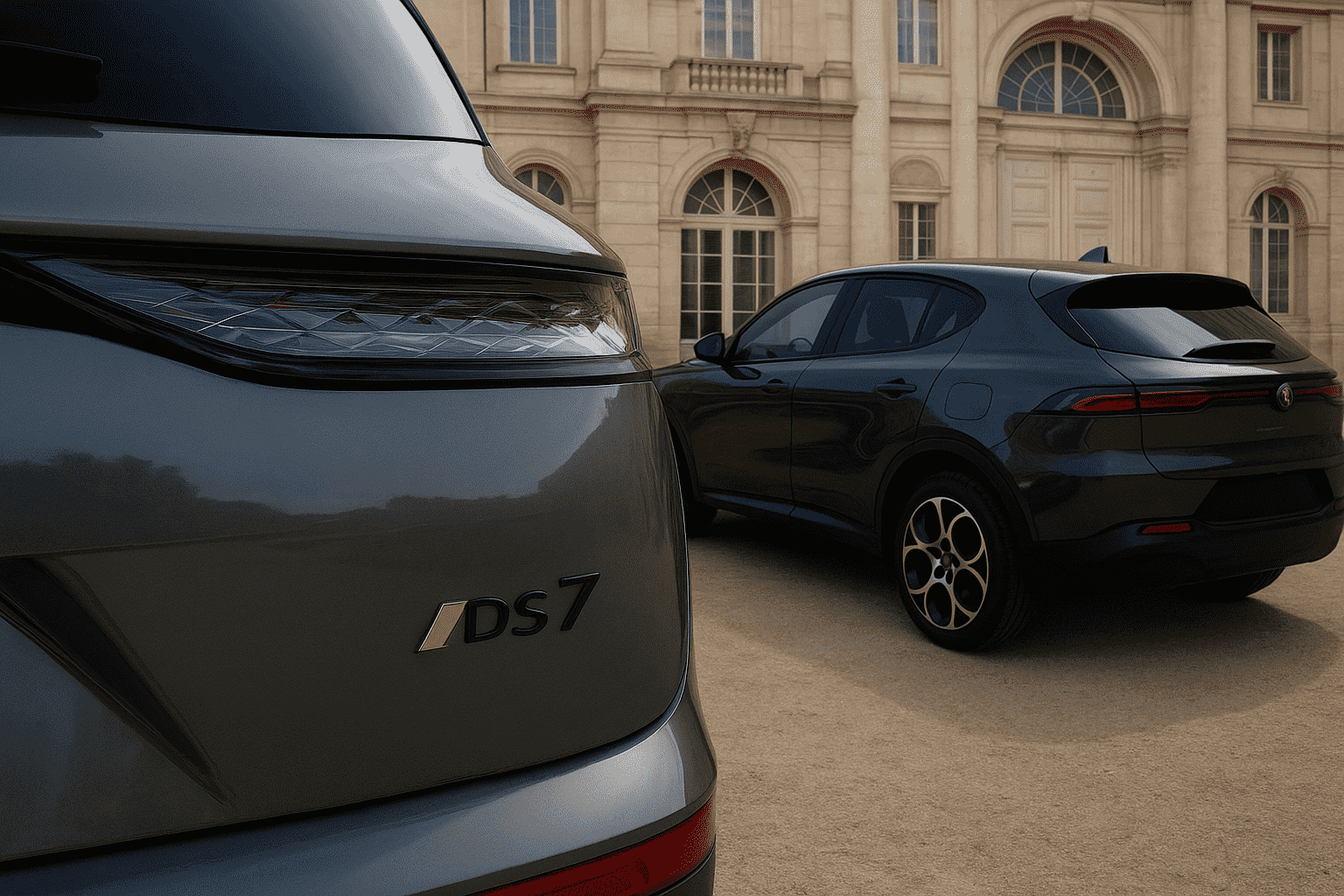 Luxuriöser DS7 im Showroom